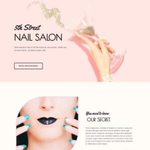 salon website