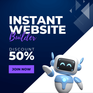 instant website builder